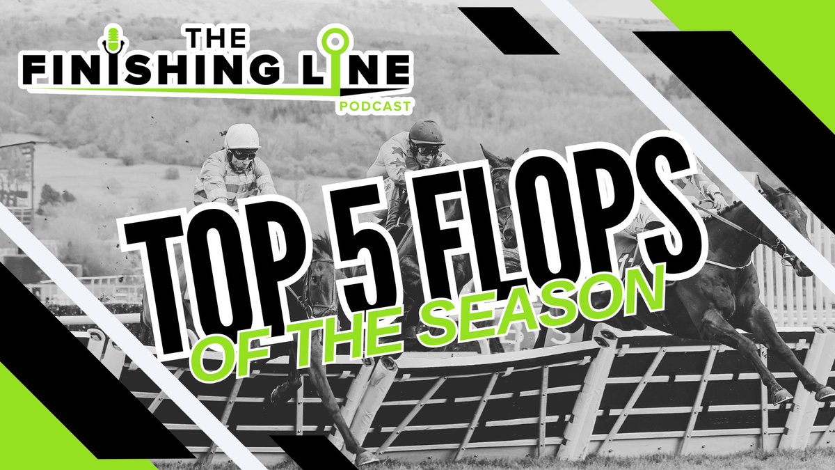 TOP 5⃣ FLOPS OF THE SEASON <a href="/Finishing_Line/">The Finishing Line Podcast 🏇</a> 

Here it is, our flops of the season 😮

No doubt some of our picks will make us look like fools come the end of the season😂

Watch the full episode here ➡️ youtube.com/watch?v=KkQCpD…

#horseracing #flops #horse #racing #fyp
