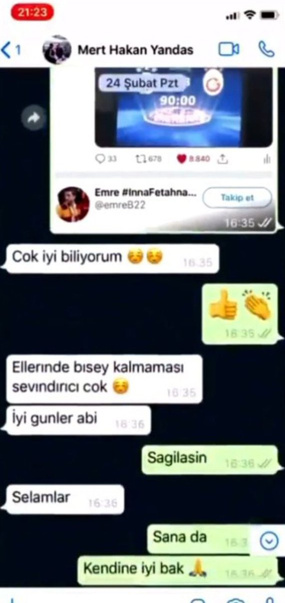 Para için Galatasarayı satan herkes bir bir beter oluyor.. olmalı da! 

Bir taraftar olarak canlı gözlerle buna şahit olmak sevindirici. Acıyanın…