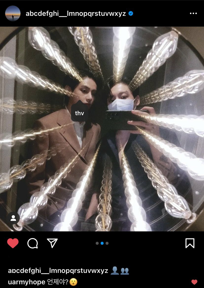 Zeta1317's tweet photo. #Taekook 💜💚
Desde sus cuentas de Instagram #Jk también posteó fotos con #Tae La icónica salida del #Atomix y el que haya aceptado la etiqueta de #Tae 💋 https://t.co/vvbofjVwpx