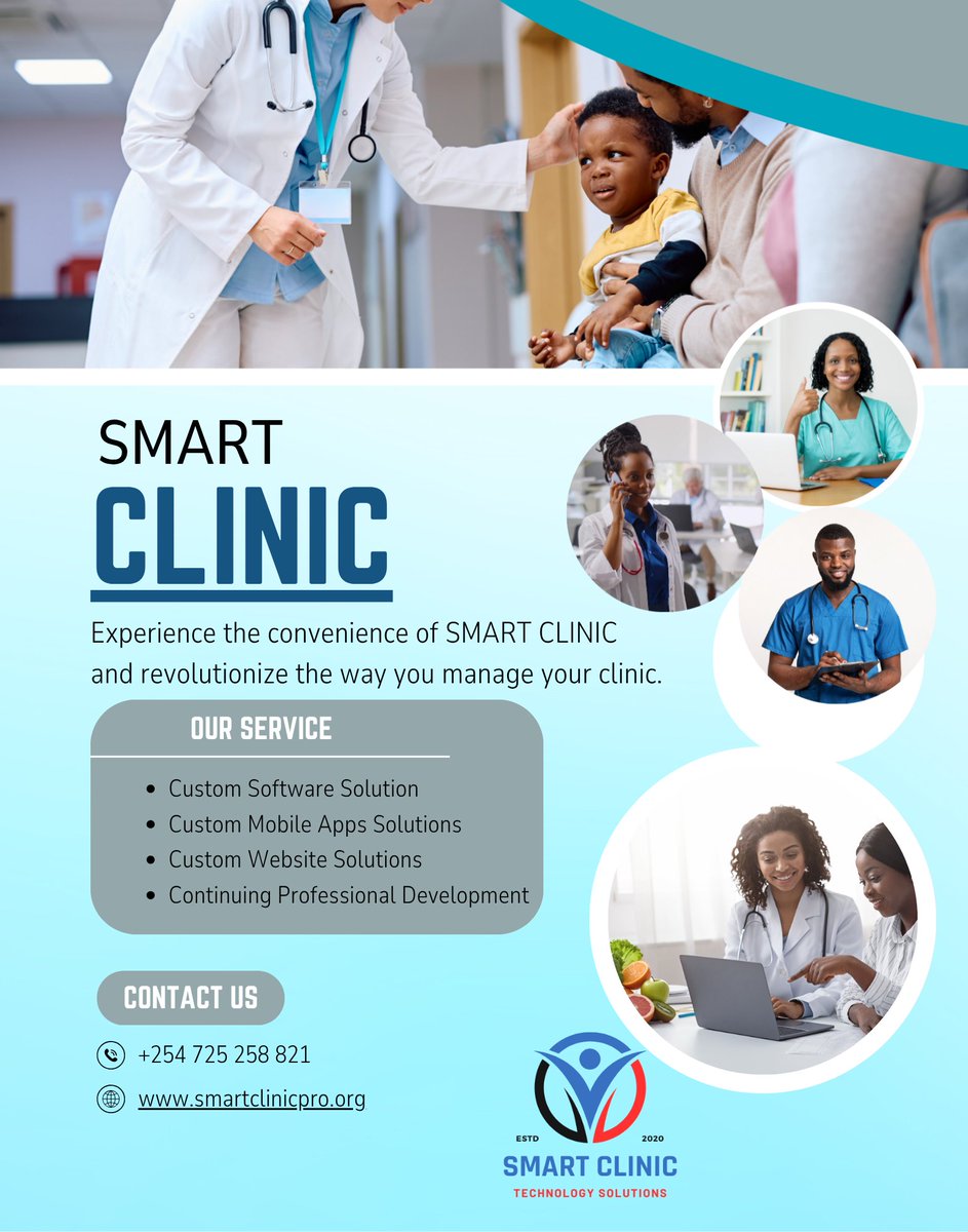 DocsExplainFM's tweet image. 1. 🌐 Access from anywhere
2. 🕒 24/7 appointment scheduling
3. 📄 Instant e-prescriptions
4. 🧑‍⚕️ Multi-doctor &amp;amp; chamber support
5. 👥 Patient &amp;amp; staff management

Start in &amp;lt;60s 👉 smartclinicpro.org

#DigitalHealth #ClinicManagement #EHR #SaaS #MedTech #EMR #SmartClinic 💻🩺