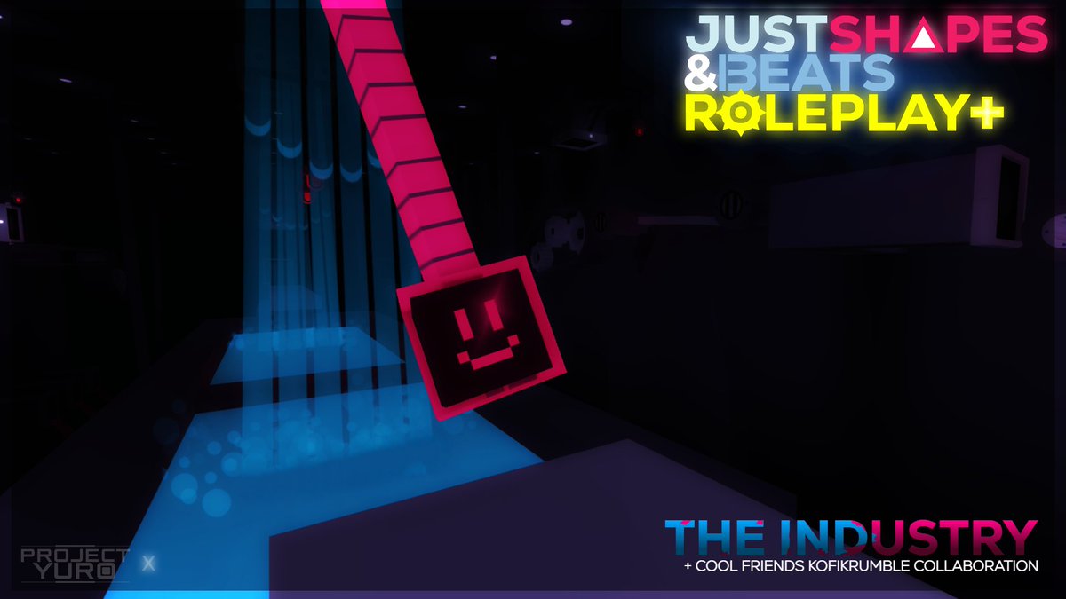 ProjectYuro's tweet image. Just Shapes &amp;amp; Beats Roleplay+&apos;s new update is out!

The long awaited Industry map &amp;amp; the next @KofiKrumble collaboration morph has been added, Cool Friends!

Play the game here: roblox.com/games/15847087…

#ROBLOX #JustShapesAndBeats #JSAB #RBLX