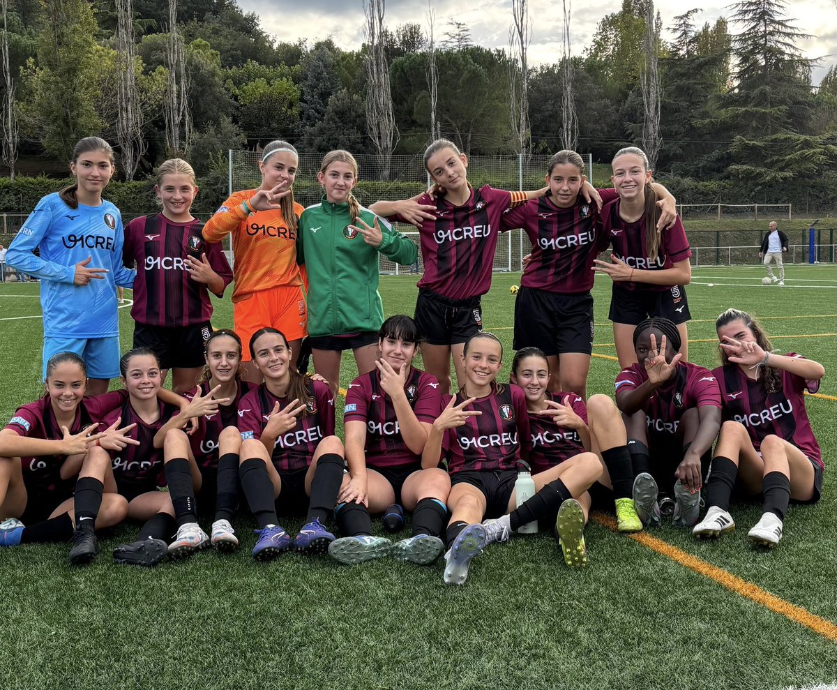 Vic Riuprimer REFO (@vicriuprimer) on Twitter photo 𝗥𝗘𝗦𝗨𝗟𝗧𝗔𝗧𝗦 | Futbol Base
Femení Infantil “A”
🏆 Segona Divisió Femení Cadet F11 Grup 3 Jornada 2
Vic Riuprimer Refo 12 - 0 <a href="/cfmartorelles/">CF Martorelles</a> “A”
⚽️⚽️⚽️⚽️ Lladó
⚽️⚽️ Judit
⚽️⚽️ Vinyet
⚽️ Teresa
⚽️ Collell
⚽️ Mar
⚽️ P.P.
#SomhiVicRiuprimerRefo 🔴⚫️ #JuntsUnEquip 𝗥𝗘𝗦𝗨𝗟𝗧𝗔𝗧𝗦 | Futbol Base
Femení Infantil “A”
🏆 Segona Divisió Femení Cadet F11 Grup 3 Jornada 2
Vic Riuprimer Refo 12 - 0 <a href="/cfmartorelles/">CF Martorelles</a> “A”
⚽️⚽️⚽️⚽️ Lladó
⚽️⚽️ Judit
⚽️⚽️ Vinyet
⚽️ Teresa
⚽️ Collell
⚽️ Mar
⚽️ P.P.
#SomhiVicRiuprimerRefo 🔴⚫️ #JuntsUnEquip