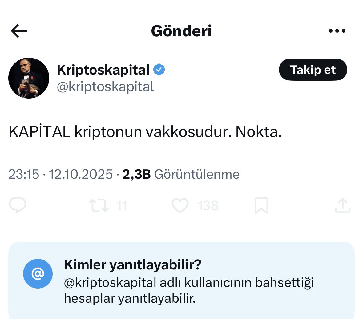 OrucAruoba06's tweet image. Yorumlarını kapatan Vakko :)) 

#mav #eigen #rez #Altcoins #kripto