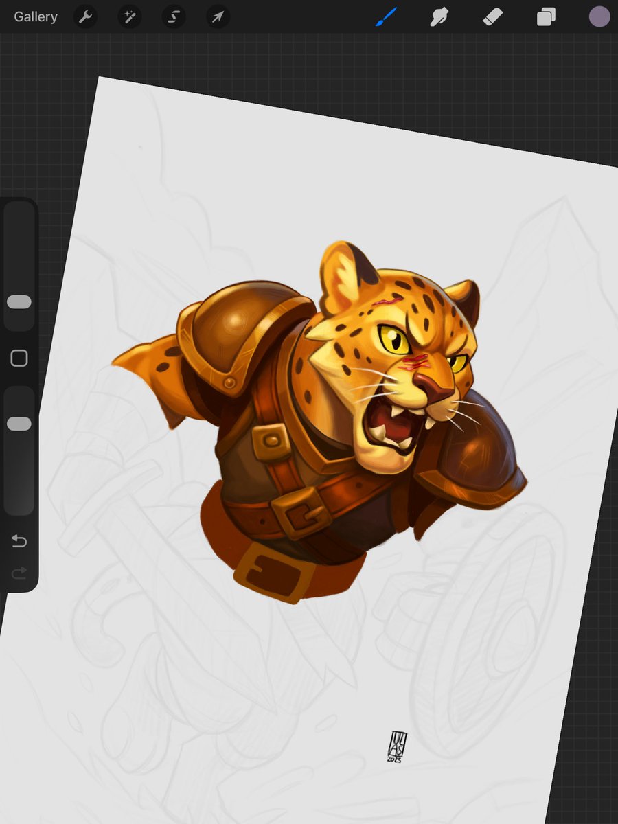 itsmeulas_'s tweet image. #wip #illustration #procreate