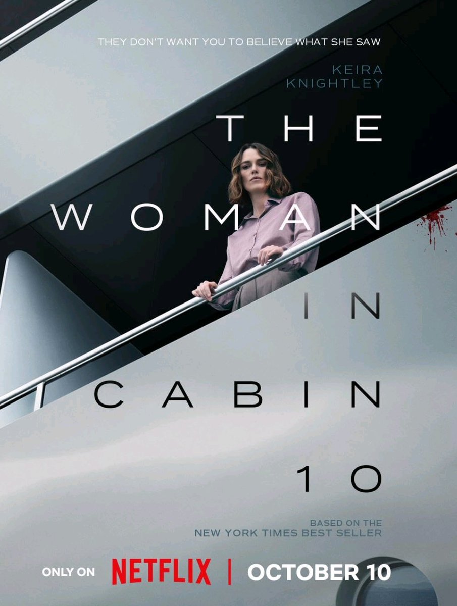 #TheWomanInCabin10

Give this a miss. Rudimentary thriller that doesn't deserve to have this cast.
