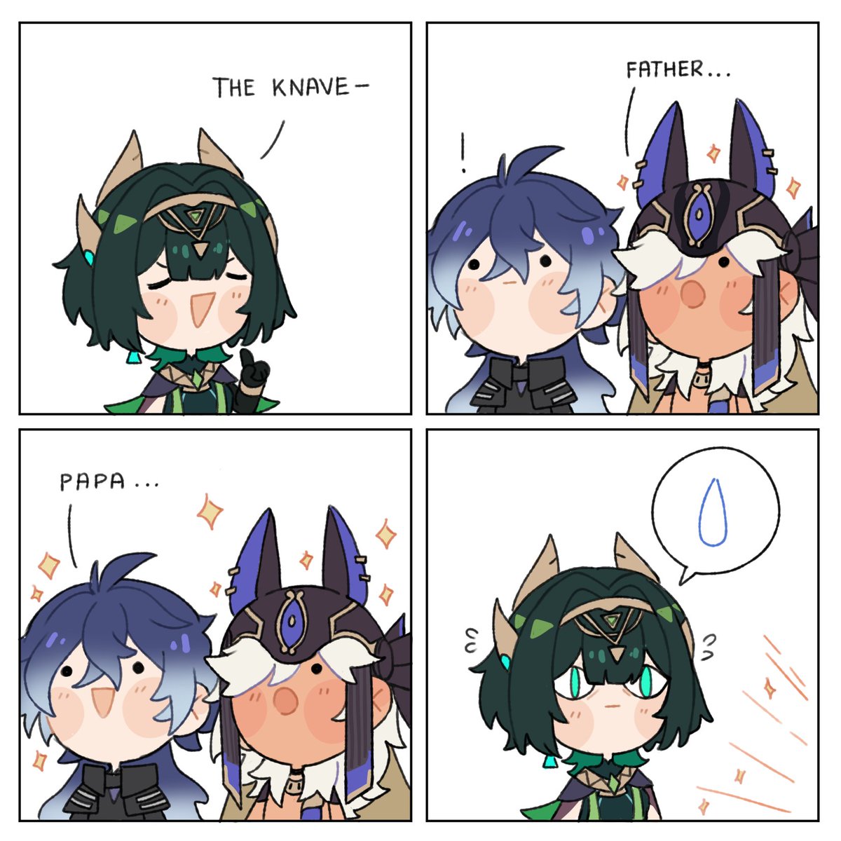 nya_Deko's tweet image. Papa...
#Flins #Cyno #Nefer