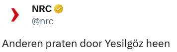 PARDON? Naar welke zender zit deze redacteur te kijken? Yesilgöz permitteert het zich om voortdurend anderenden te onderbreken. Laag niveau.