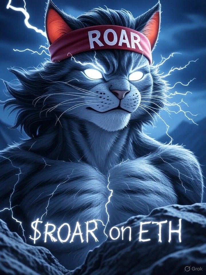 $ROAR storm is coming 

#crypto #memecoin #altcoins