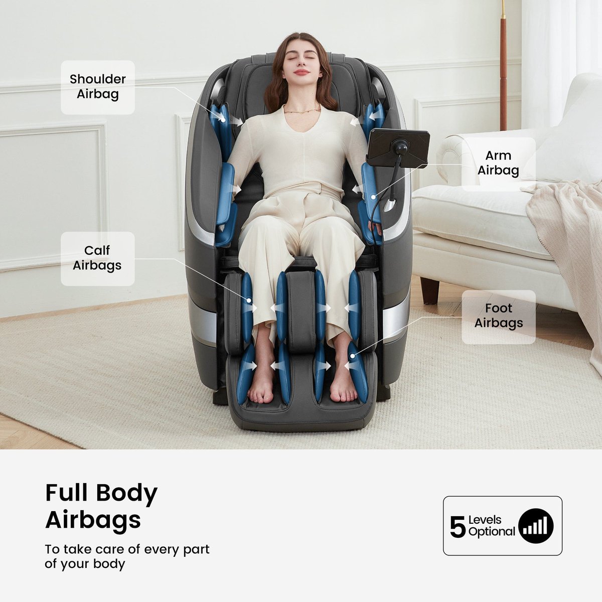 ZARALIFEDO84184's tweet image. 🖐️ 4 Hand-Like Massage Techniques
🧘 Unique Rocking Motion + 12 Auto Programs
📱 8" LCD Touchscreen Control
No stress. No noise. Just full-
#MassageChair #HomeWellness #RelaxationTech #AmericanComfort #SmartHomeUSA #SelfCareMatters