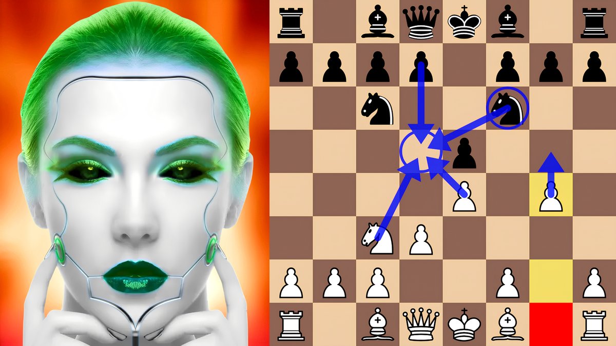 ChessNetwork's tweet image. LeelaKnightOdds’s Vienna Game Turns Venomous Against Grandmaster youtu.be/Rz5AquCw7Ag