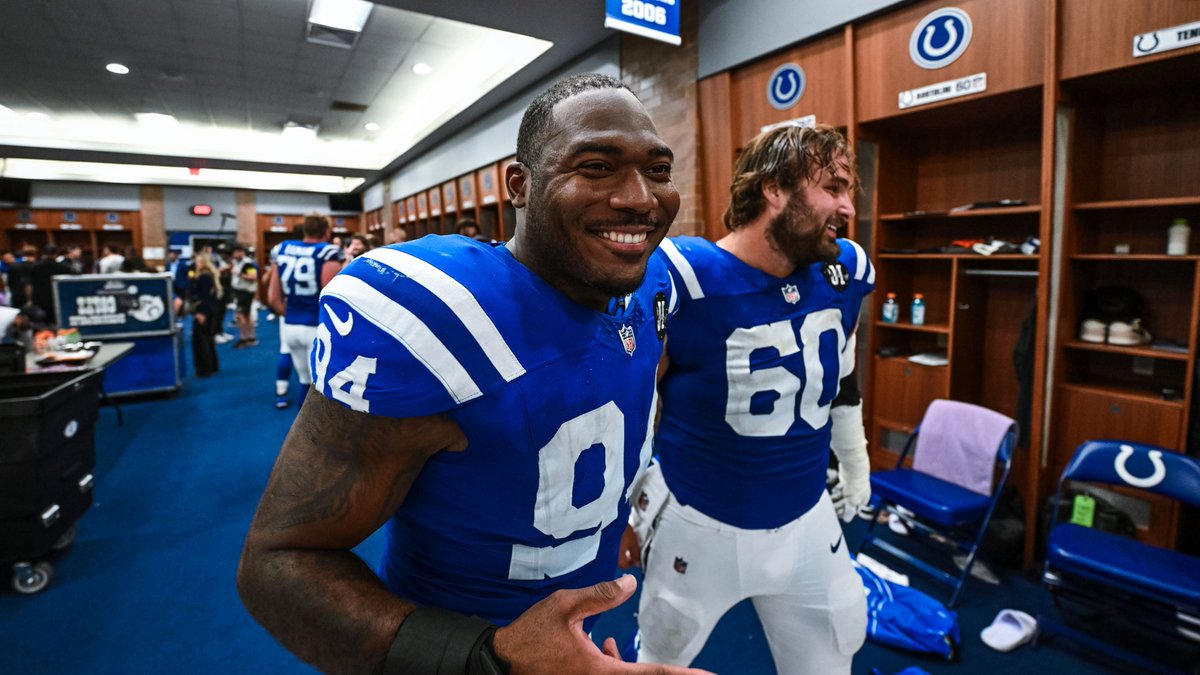 Colts's tweet image. victory vibessss