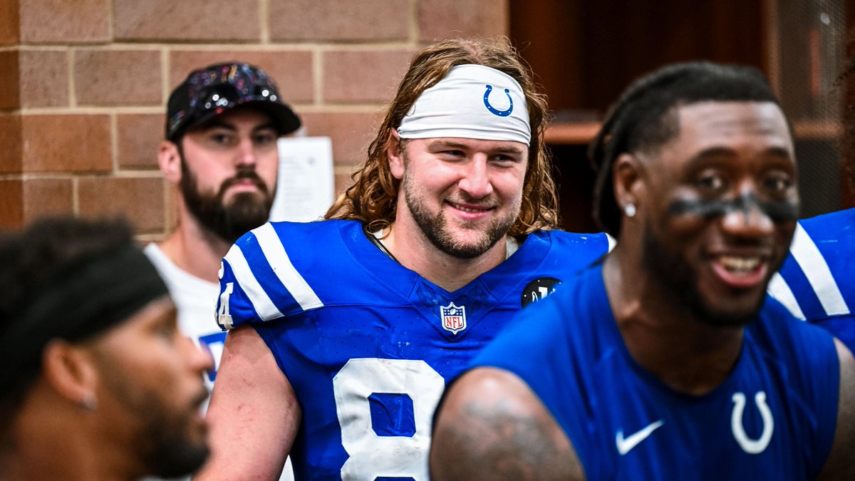 Colts's tweet image. victory vibessss
