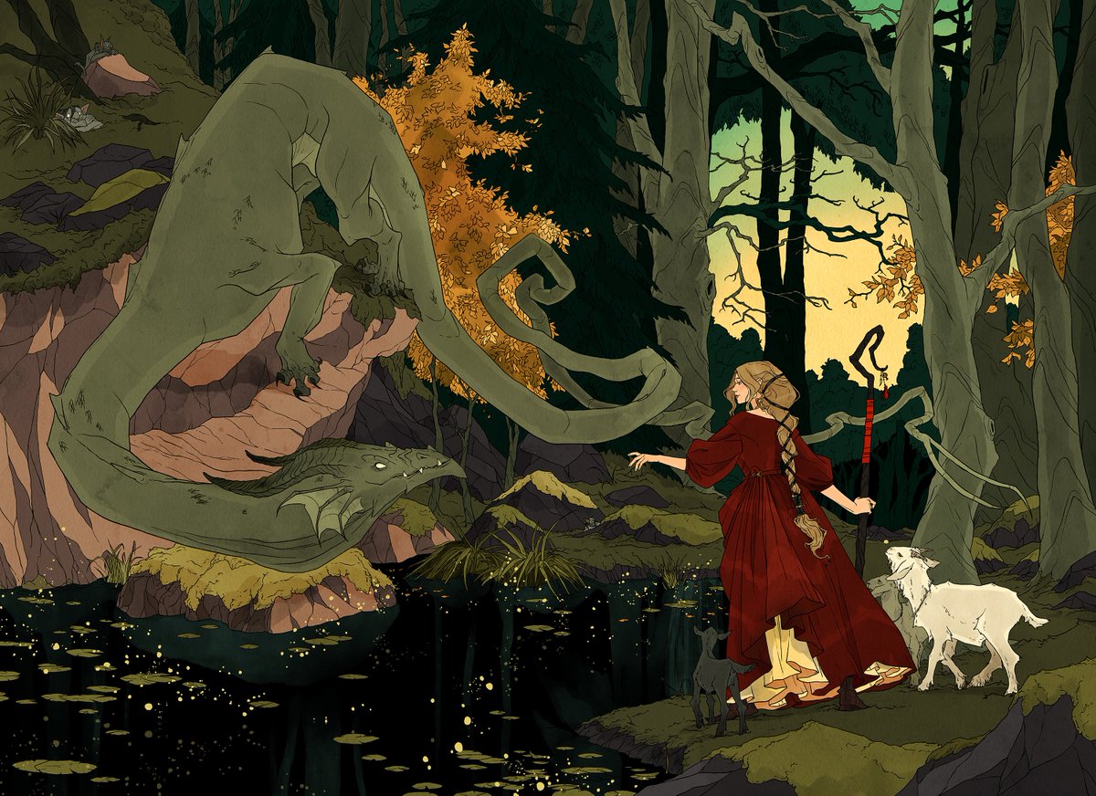 Abigail_Larson's tweet photo. a chance encounter 🐉 https://t.co/pjzC5AlhRo