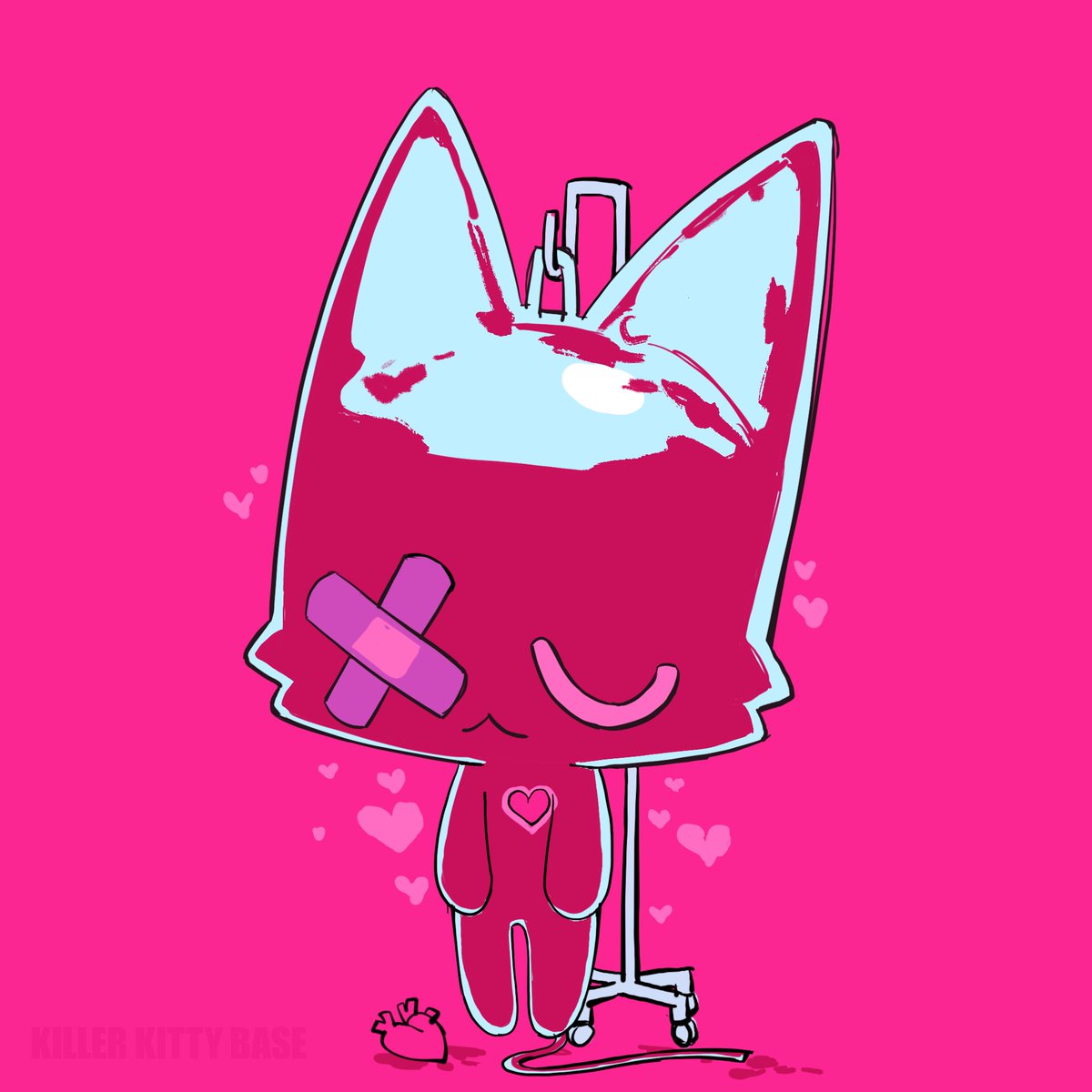 my entry for #killerkitties concept contest!
blood bag kitty
<a href="/bykusari/">Kusari</a> <a href="/killergfnft/">KILLER GF</a>