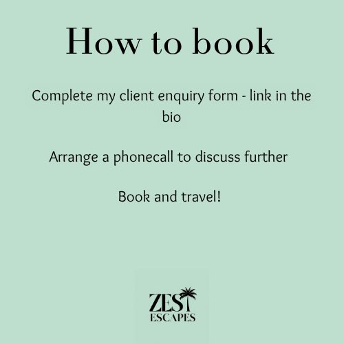DrZSuleman's tweet photo. No pressure at all, but I’d love it if you’d keep me in mind for your next adventure!

Lots of love,
Zainab at ZEST ESCAPES 
@Zestescapes on Instagram 
Follow me for tips &amp; ideas or for booking your next trip. Thank you 🤩 https://t.co/NCOFyLozqg