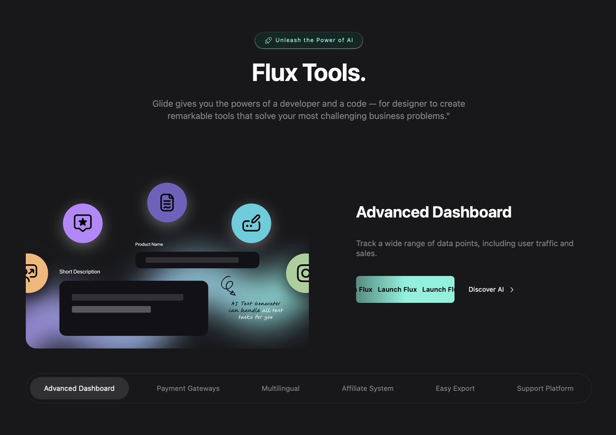 Flux tweet media