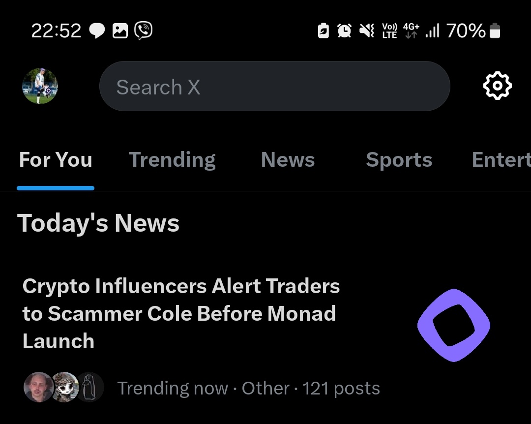 Lujozujo πΈ (@lujuzujo) on Twitter photo Next few days are crucial.
Don't lose focus, don't click on something fishy and trust only official accounts.
Btw. <a href="/monad/">Monad (mainnet arc)</a> trending everywhere.
Stay safe! π
Gnad π Next few days are crucial.
Don't lose focus, don't click on something fishy and trust only official accounts.
Btw. <a href="/monad/">Monad (mainnet arc)</a> trending everywhere.
Stay safe! π
Gnad π