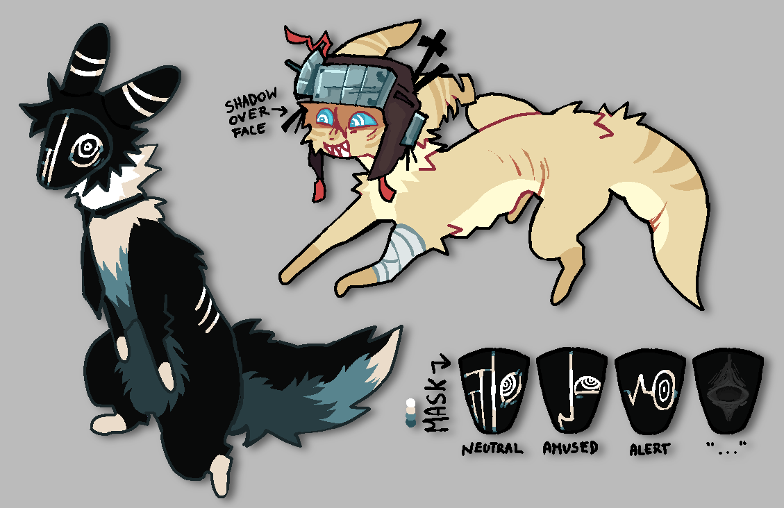 theswaghaver's tweet photo. Whatever.Go my #Psychopomp x #Rainworld crossover 🥲🥲 theyre slugcates .. outragious . https://t.co/KCW4U1SHTV