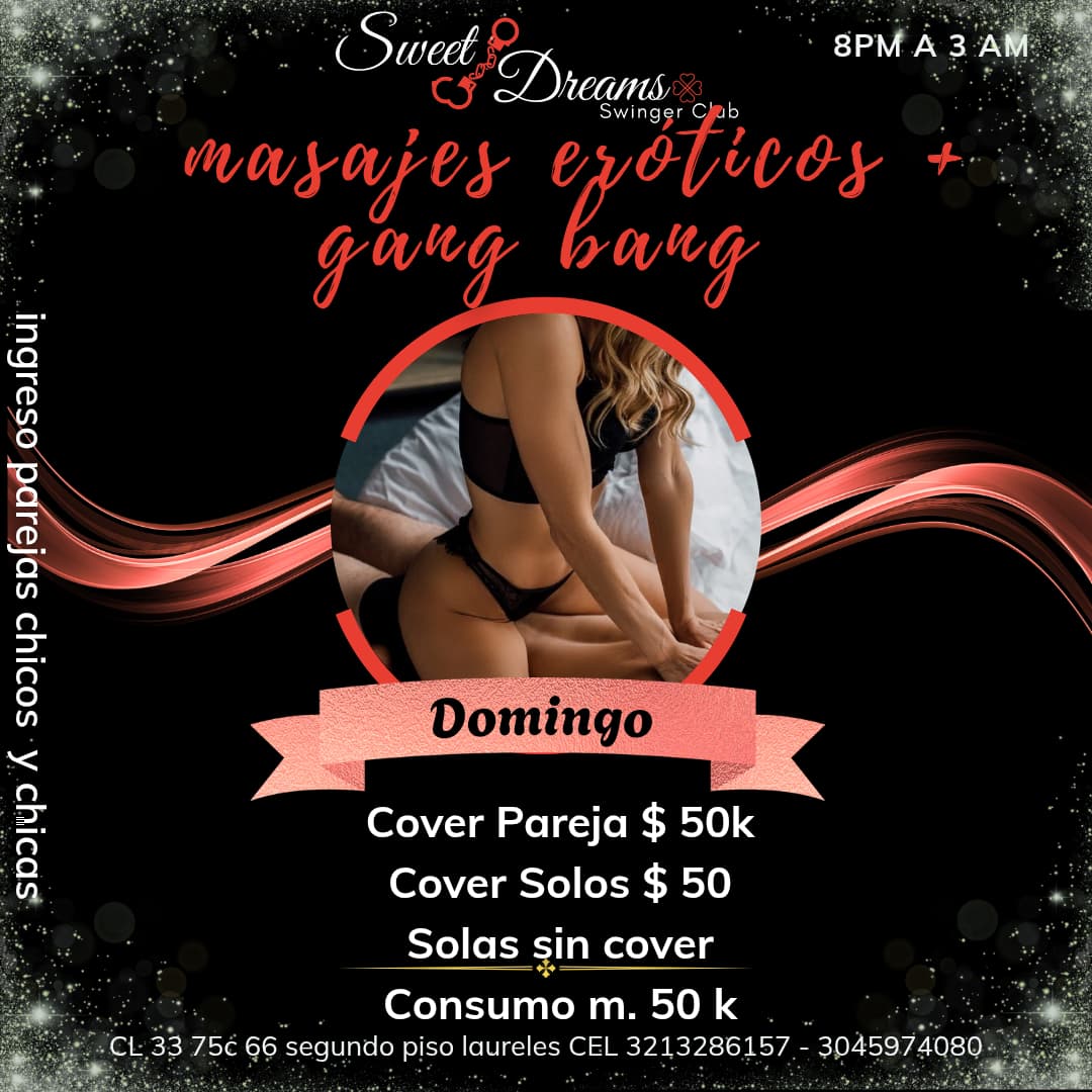 Hoy #DomingoDetravesura solos solas y parejas #domingodeculos #masajesconfinalfeliz #swingermedellin  #medellinswinger #masajestantrico #swinger  #Medellin <a href="/Swingers_Med/">Medellin Swinger's 🍍</a>