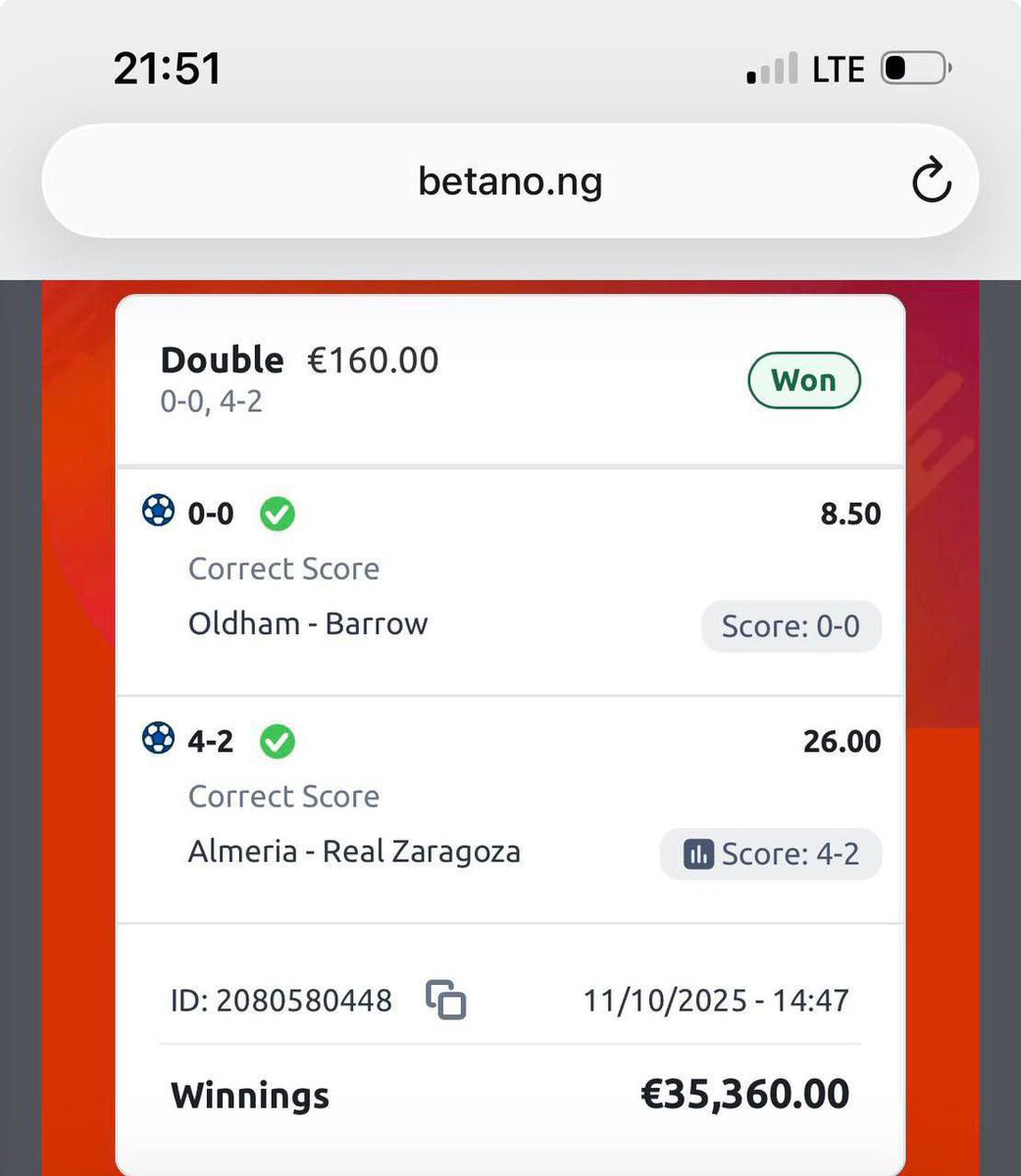 HAPPY CLIENT  🔥❤️✅

👋👍If you can't trust me then you can’t find someone better than me 🎉Congratulations To All Other Clients And Thank You For The Trust all, Play With The Best 🎉🤝

Message me for more details on next fixed t.me/+U3R0zpf2GQhkM…
t.me/+U3R0zpf2GQhkM…