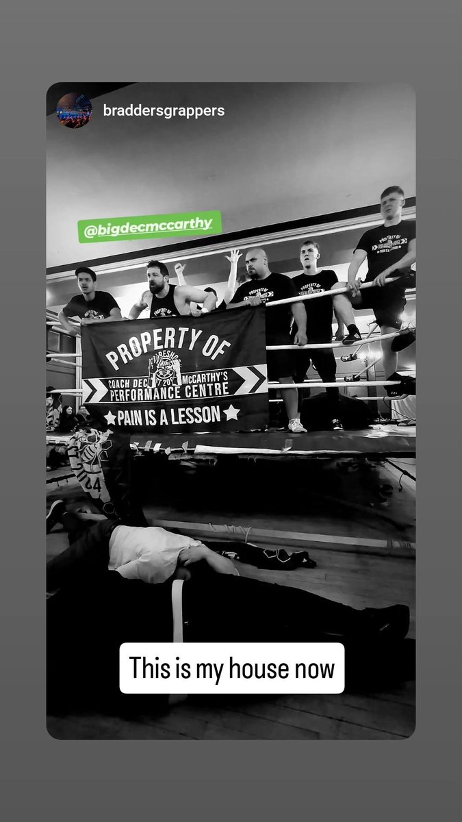 BigDecMcCarthy's tweet image. This is my house now

@FutureShockWres