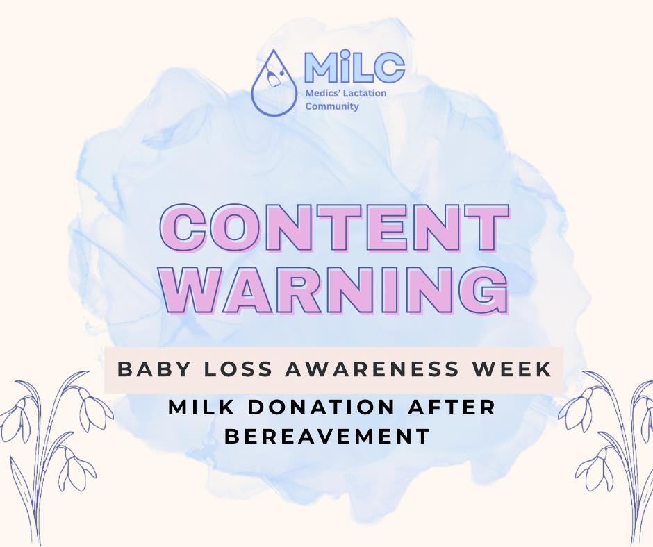 uk_milc's tweet photo. Its #blaw2025 and we want to highlight the incredible work being done around the UK to support lactation after loss #babylossawarenessweek #breakthesilence https://t.co/yQMUQonbwa