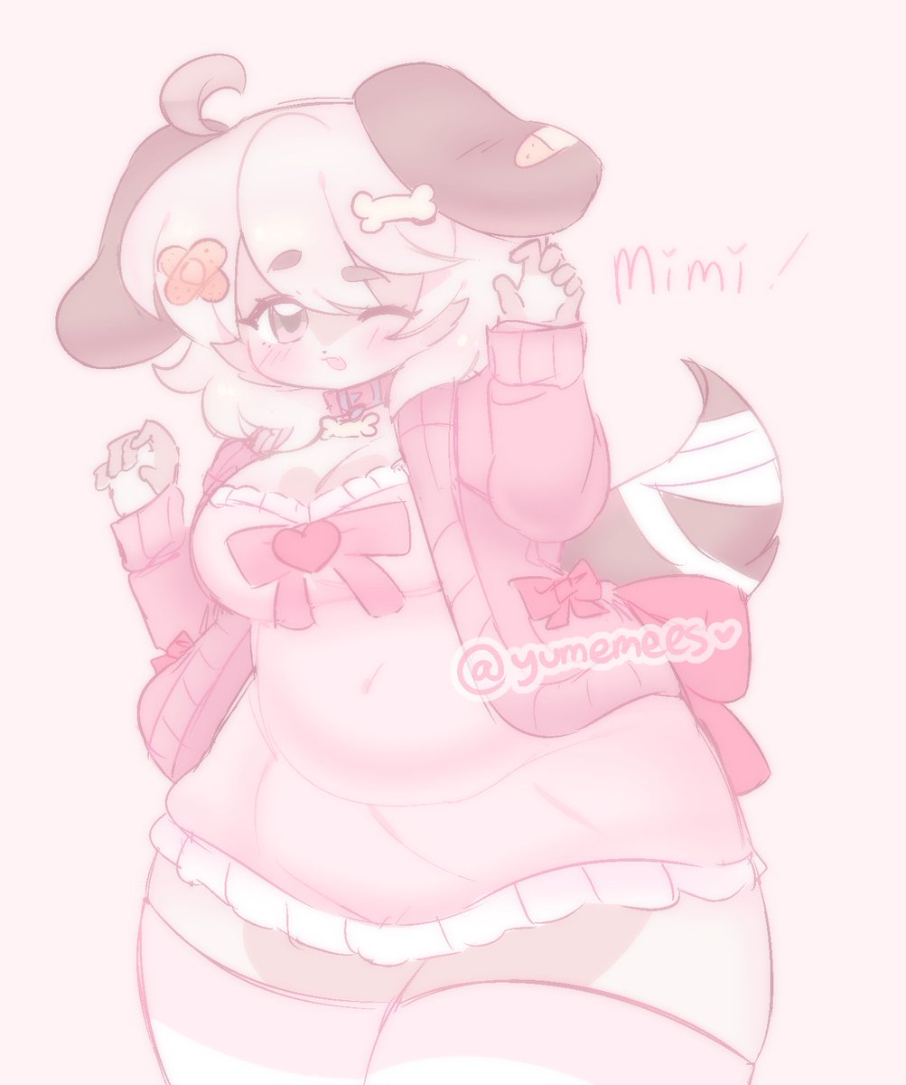 ditzy doggy... mimi ! (oc) 🩷