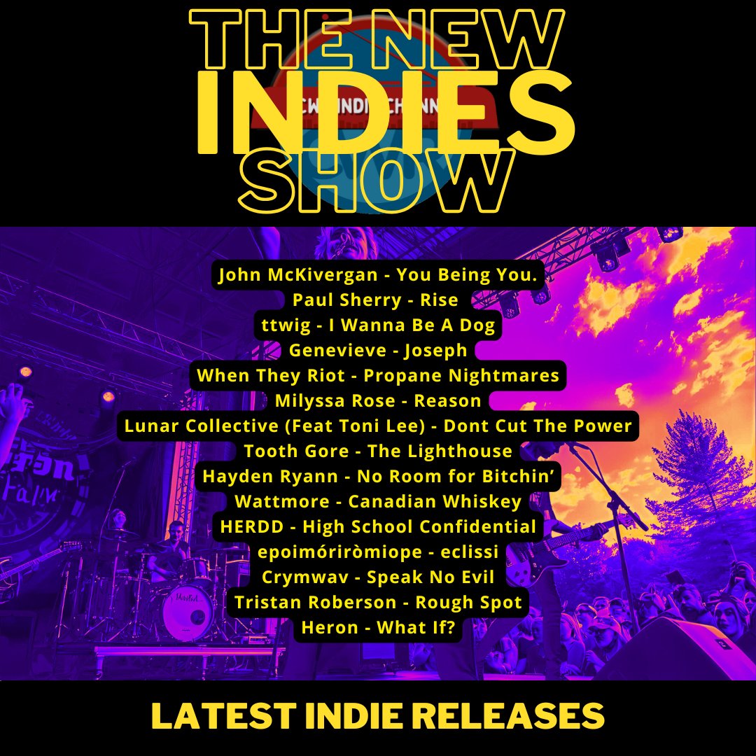 catorwebradio's tweet photo. #NowPlaying #TheNewIndieShow
#PaulSherry
#ttwig
#Genevieve
@whentheyriot
@MilyssaRose
#LunarCollective
#ToothGore
@haydenryannmsic
#Wattmore
#HERDD
epoimóriròmiope
@TR_Music_
#Heron https://t.co/OBsjI04tRY