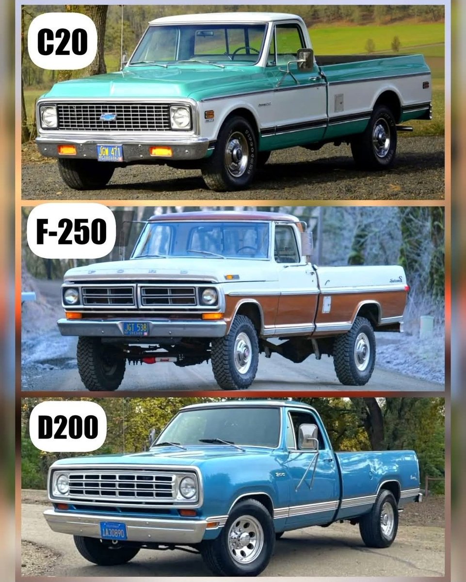 Mopar_Logic's tweet image. Pick your pickup truck