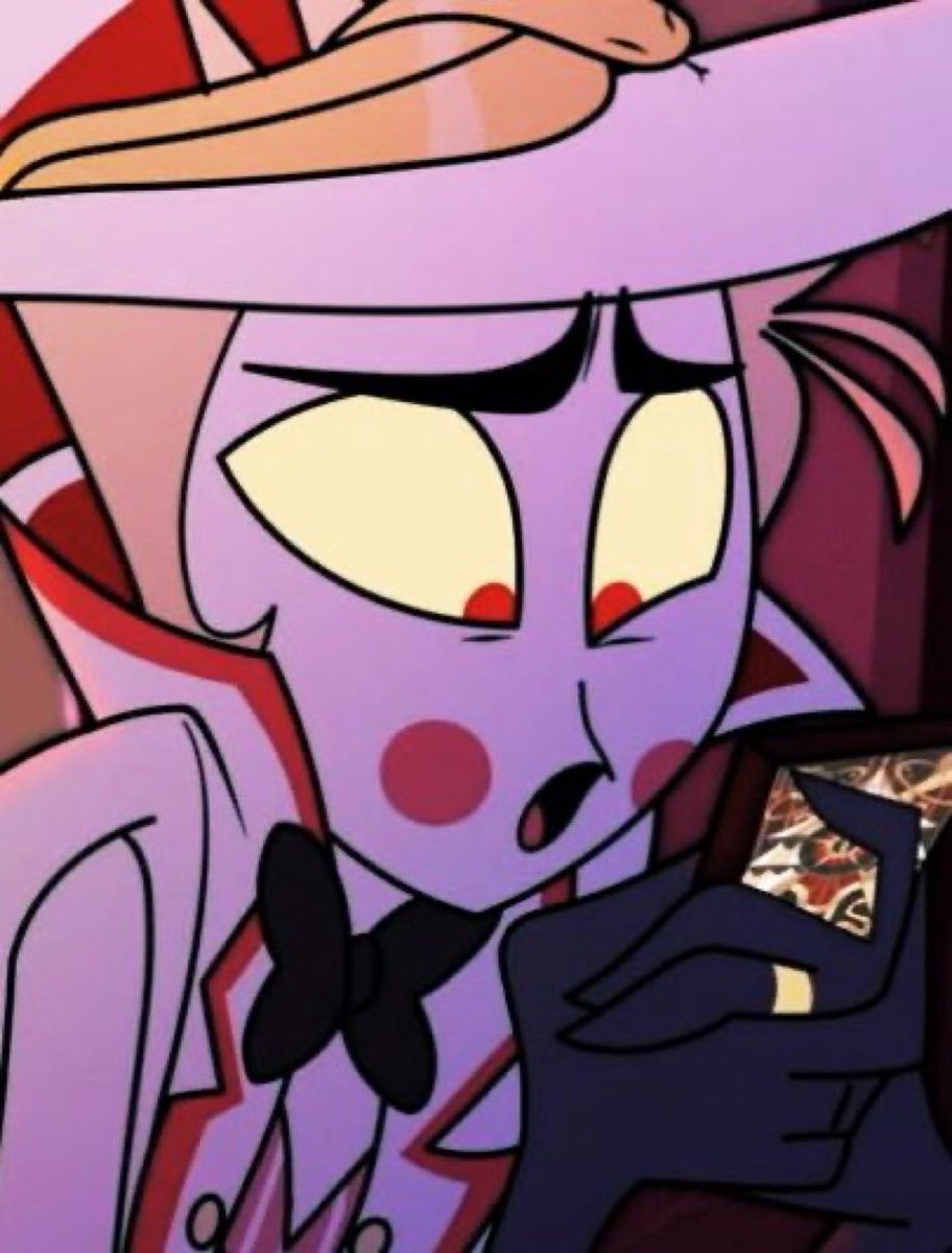 H0r53f7y's tweet photo. What does it say about me that I want to take a bunch of the screenshots of Lucifer holding ducks or his phone, and edit and/or reference them so he’s holding my sona when they’re shrunken😅? Example shots below #hellaverse #HazbinHotel #LuciferMorningstar #LuciferxOC #gianttiny https://t.co/dO35vu6cCx
