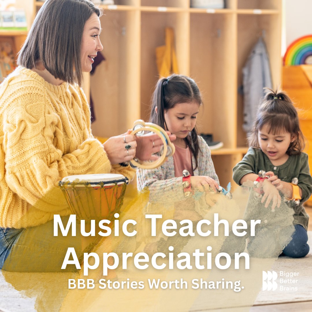 bb_brains's tweet image. Music teachers change lives every day. 🎶💛

Our latest blog puts a spotlight on inspiring stories of advocacy, a reminder of the powerful role music plays in learning.

Read more 👉 ow.ly/wYEf50X1Sxy

#biggerbetterbrains #musiclearning #teacherappreciation