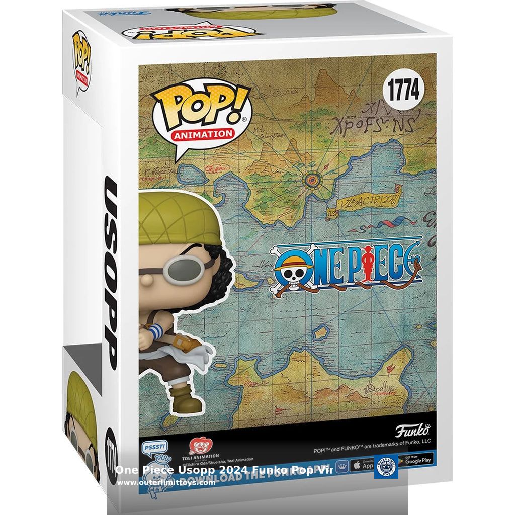 outerlimittoys's tweet image. Check out this product 😍 One Piece Usopp (2024) Funko Pop! Vinyl Figure #1774 😍
by Funko starting at $10.99.
Shop now 👉👉 shortlink.store/q2qnwk35oaqa #anime #funko #funkopops #onepiece #usopp #vinylfigures