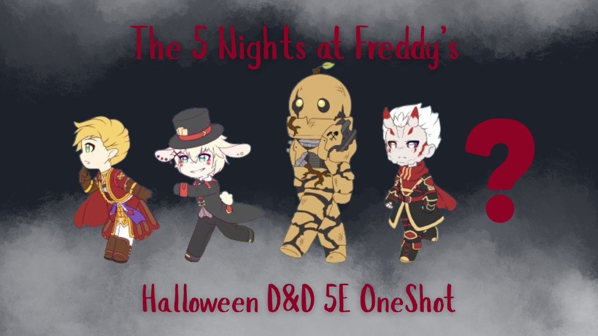 FNAF Themed Halloween One-Shot DMed by <a href="/CorvoApollo/">Corvo Apollo | VTuber ✨</a>!
What could possibly go wrong? Watch to find out!
📅 Tonight 10/12 @7PM EST
📷youtube.com/@RealmsBeyondR…