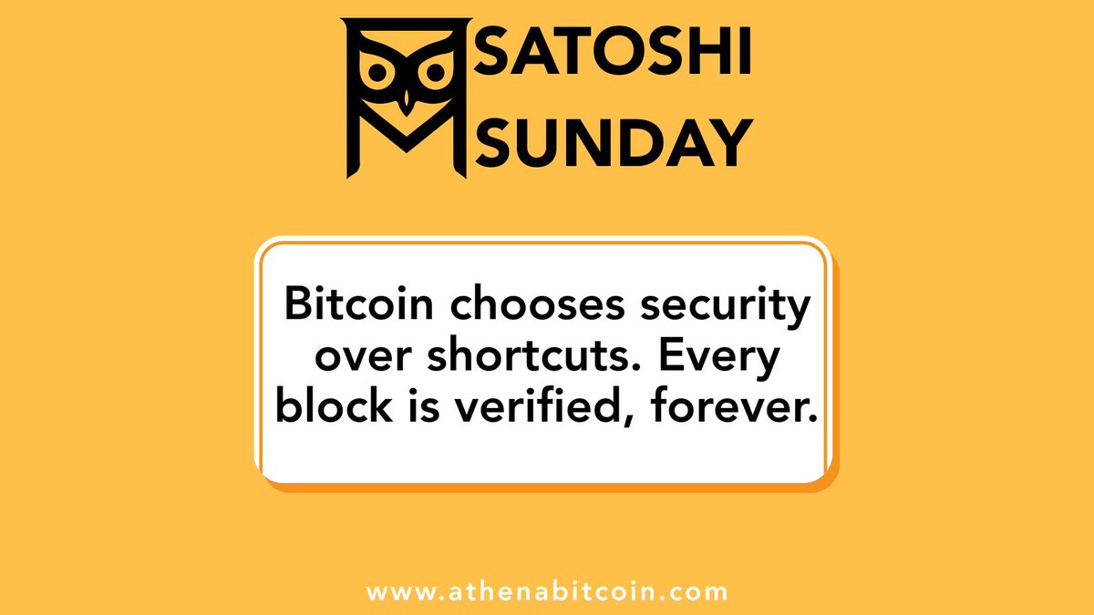 Bitcoin doesn’t cut corners.
Every block is verified, every time — security that lasts forever.