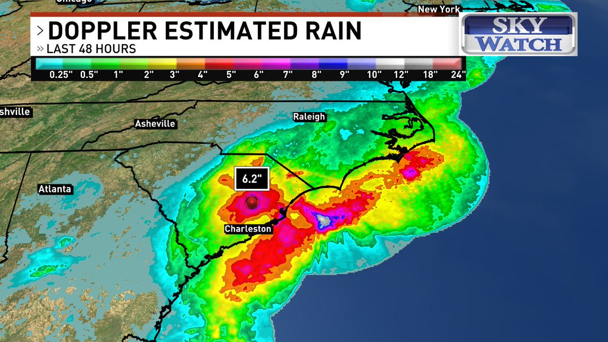 While parts of the Carolinas had heavy rain from a coastal area of low pressure, WNC stayed dry.  More sunny days are ahead as our rainfall deficit grows.   <a href="/WLOS_13/">WLOS</a>  #LiveOnWLOS #avlwx #wncwx #scwx wlos.com/weather