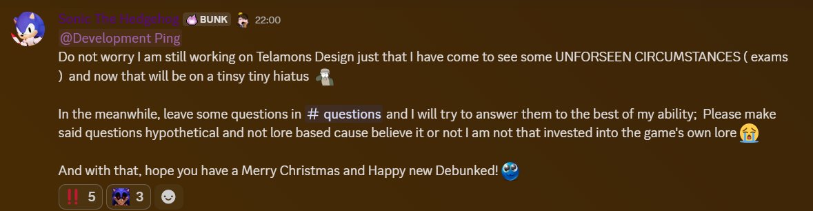 debunkedrbxnews's tweet image. !! || NEWZ || !!
For our debunkmas gift, the community manager and [i think] designer for Debunked has had to go on a hiatus, this is very sad news :(
#debunkedroblox