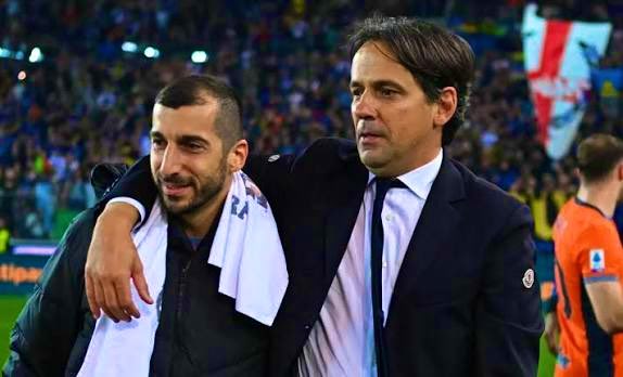 NicoSchira's tweet image. #Mkhitaryan: “#Inzaghi come un padre per me: mi ha dato seconda giovinezza. A maggio la gente parlava più del fatto che potesse andar via che fossimo arrivati in finale di Champions. Ci ha disturbato perché pensi: 'Ma scusate, siamo in finale di Champions e voi parlate d’altro…’