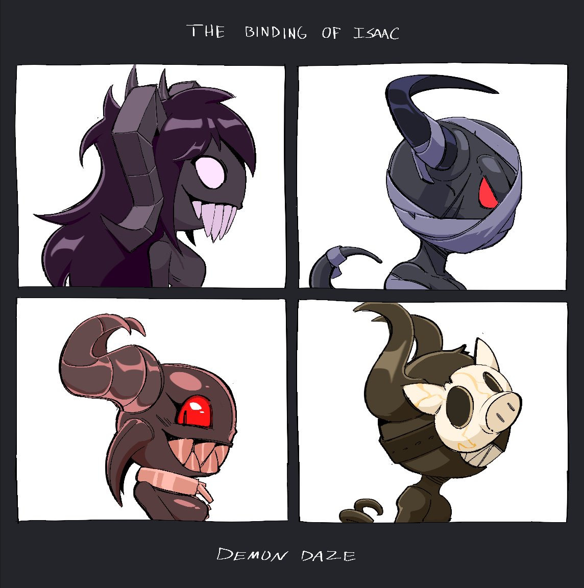 critatonic's tweet image. specific species of isaac creature