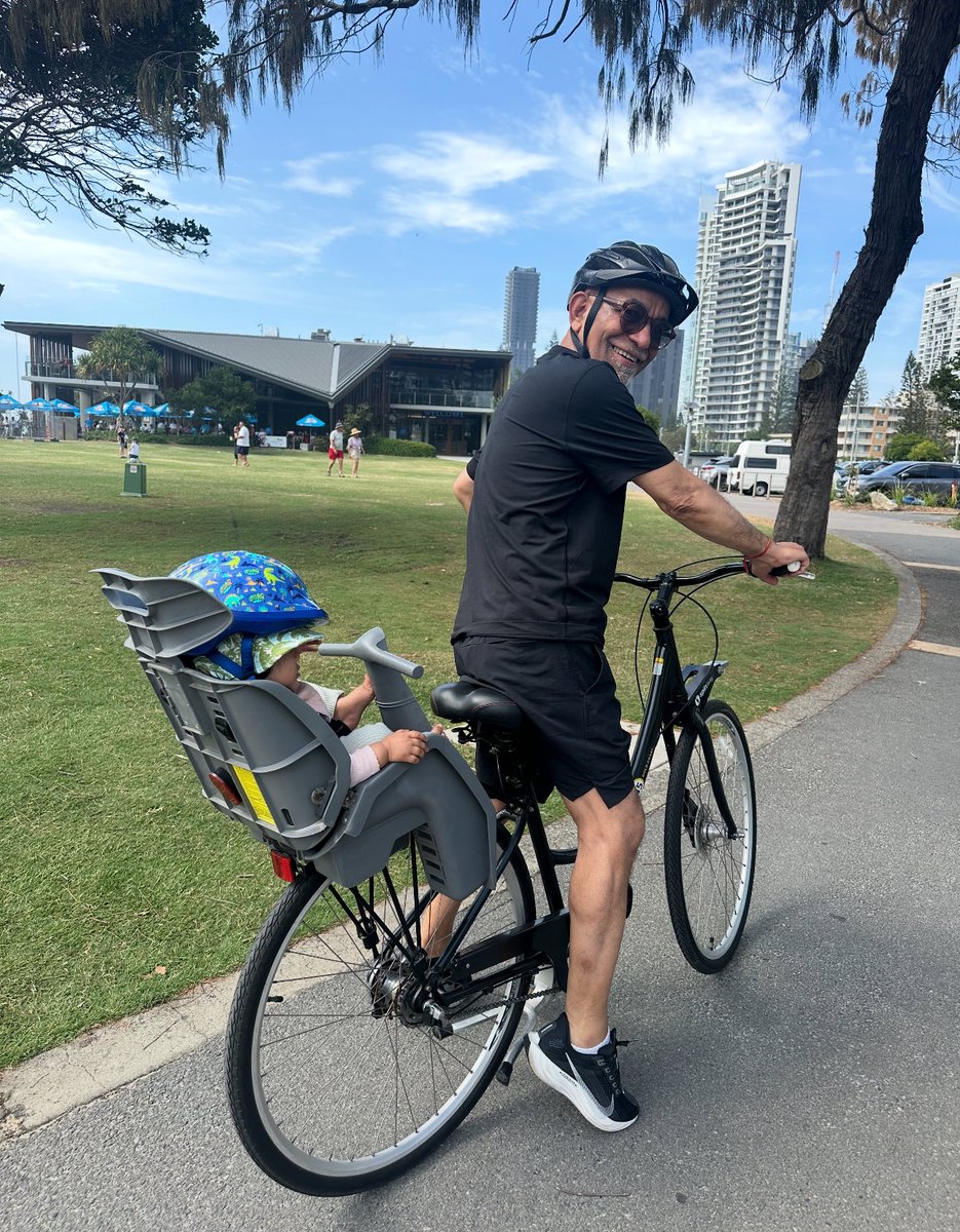 shuklan_au's tweet image. Years ago, I taught my daughter to ride a bike. Last week, I steadied the handlebars for her daughter. For a moment, time slowed—same sunlight, same laughter, new faces. Life’s real success is coming full circle. 🚲 What moment brings you back? #Family #LessonsUnlocked