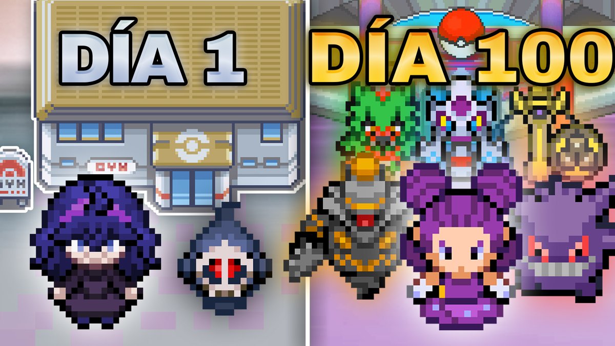 SOBREVIVÍ 100 DÍAS como LÍDER de GIMNASIO POKÉMON Tipo FANTASMA! youtu.be/6EQxQI6Jt1w?si…
