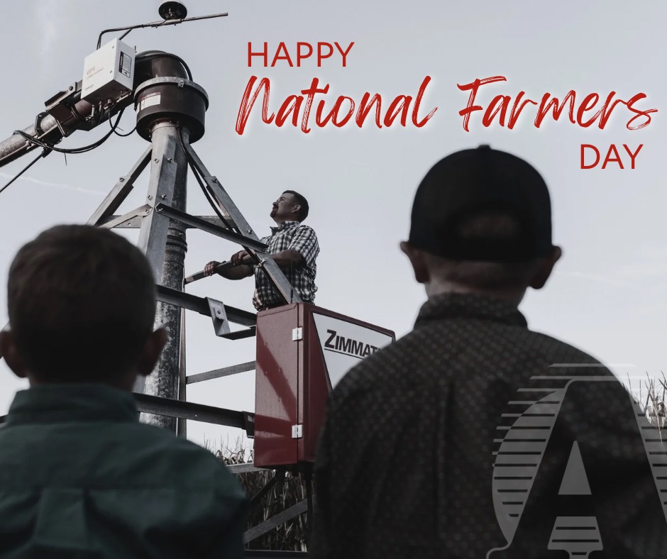 AuroraAgNetwork's tweet image. Happy National Farmers Day to all of our dedicated growers out there! We appreciate every one of you, and we wish you a safe harvest!