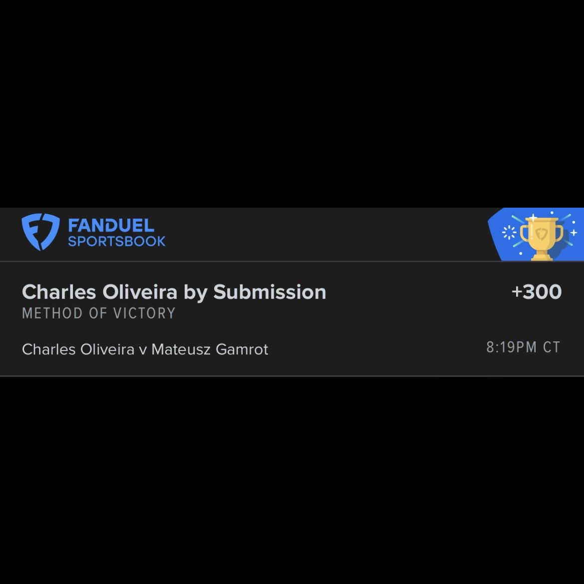 Pick6Plug's tweet image. 🏆How many times do I gotta tell y’all  has the #UFC ON LOCK!🔐

✅+300 Charles Oliveira by Submission
✅-108 Charles Oliveira ML

Like and RT for more picks!❤️
t.me/MattLocksX
Use code: BETS at checkout