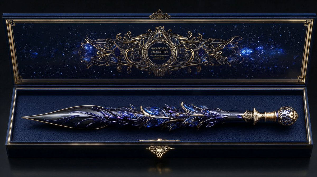 LurkShade's tweet image. #digitalarts
野球グッズのボールペンは
ファンタジー世界なら羽ペンだろうという事で作成