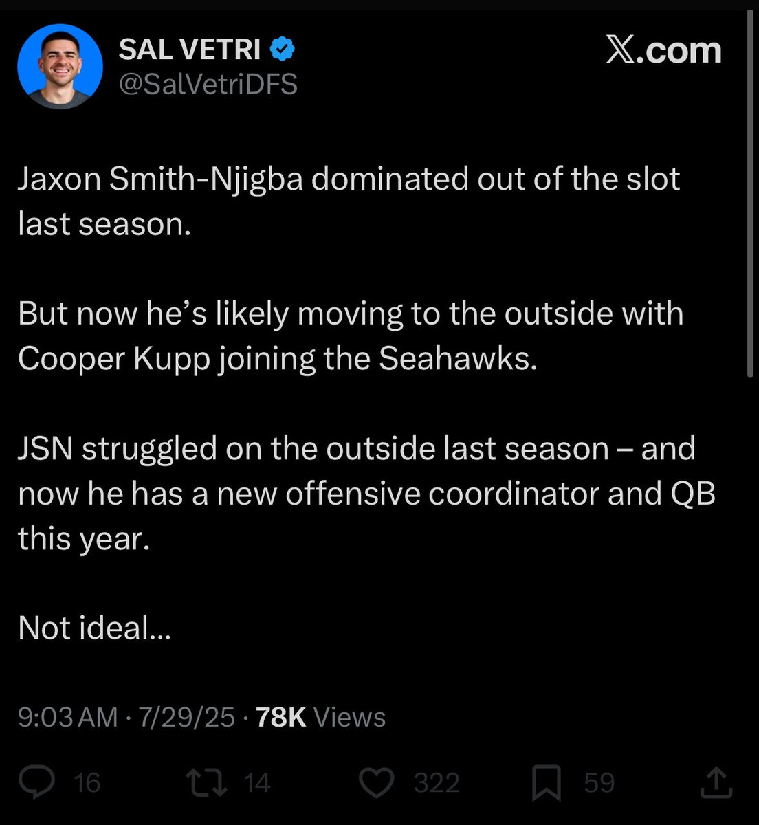 Fantasy Receipts tweet media