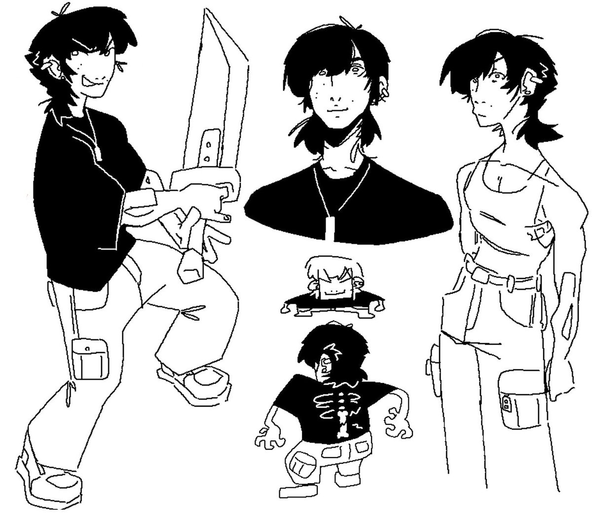 I am doing sketch pages with 3-4 draws of YOUR character fo 65 doubloons just for YOU 🫵