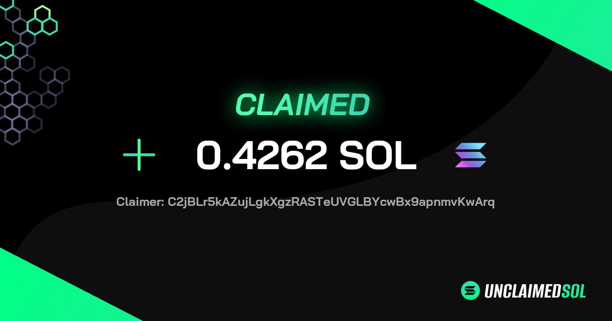 checked <a href="/unclaimed_sol/">Unclaimed SOL</a> on a whim - turns out I had some SOL just sitting there unclaimed 🤯
connect &gt; sign &gt; done ✅
rewards were higher than other sites 👀 kinda wild how easy it was 🪙