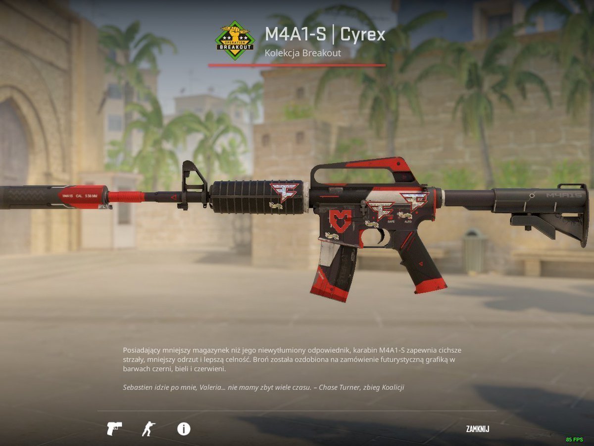 rgLyCS's tweet image. 🎁$25 M4A1-S | Cyrex❤️

To enter:
✅Retweet &amp;amp; Like,
✅Follow: @rgLyCS, @EINDh1,
✅Tag a friend. 

🍀Good Luck!
⏰Ends in 5 days!

#CS2 #CS2Giveaway