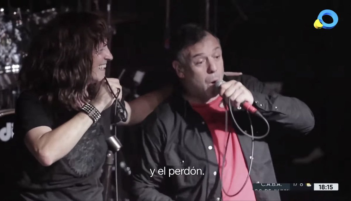 Ricardo en Unísono por la TV Pública con Zamarbide en el especial de Metal Pesado Argentino junto a bandas del interior del país, Cerpión de Santa Cruz, Antenor de Río Negro, Rober y Maligno de Bs. As., Espectro de CABA y HUAYKIL de San Juan. #IorioEterno open.spotify.com/track/7tRB5EUl…