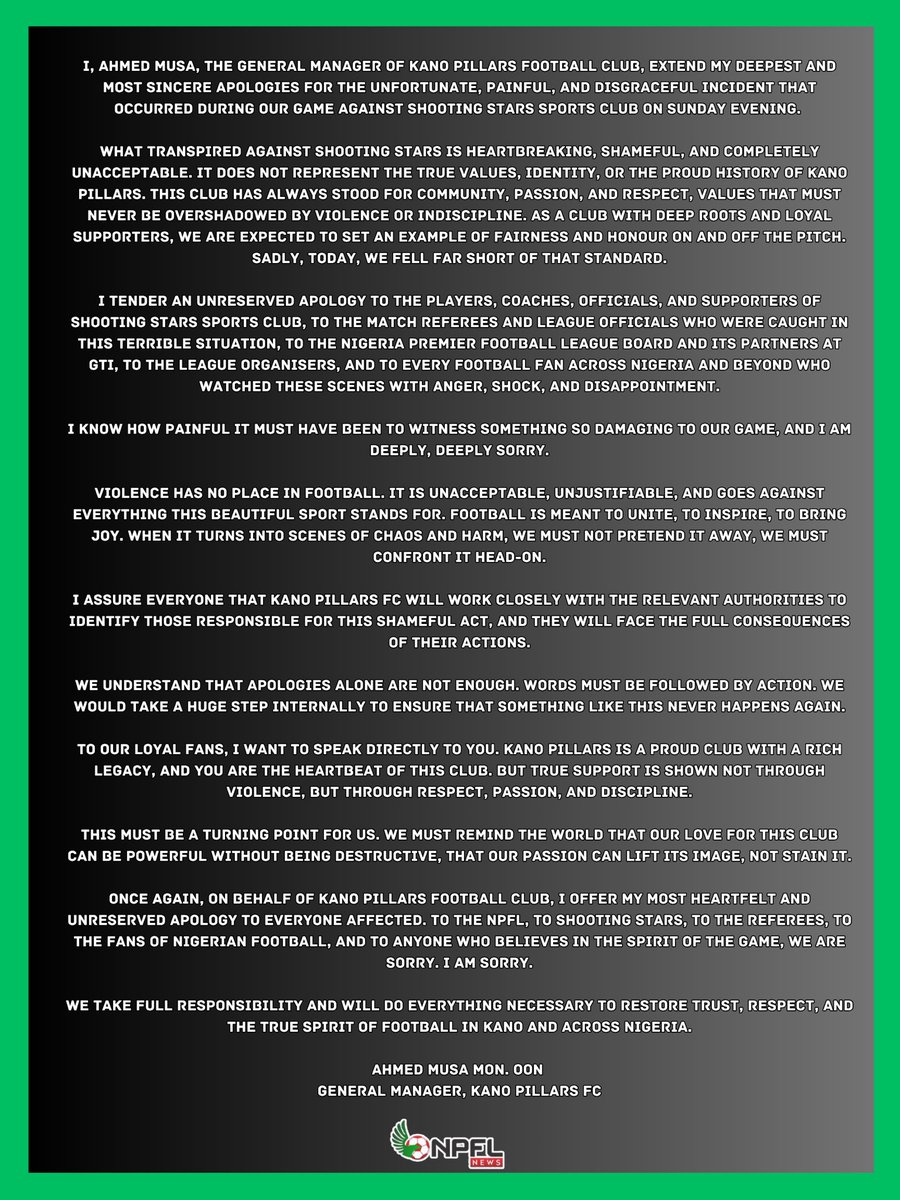 NPFL News 🇳🇬 tweet media