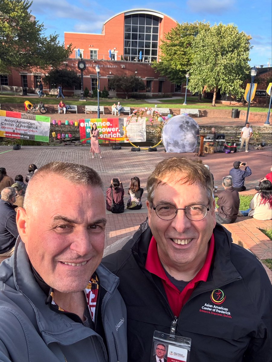 Enjoyed being at the Moon Festival on Carroll Creek hosted by the Asian American Center of Frederick.

The Moon Festival, also known as the Mid-Autumn Festival, is a traditional Chinese celebration that has been observed for centuries.